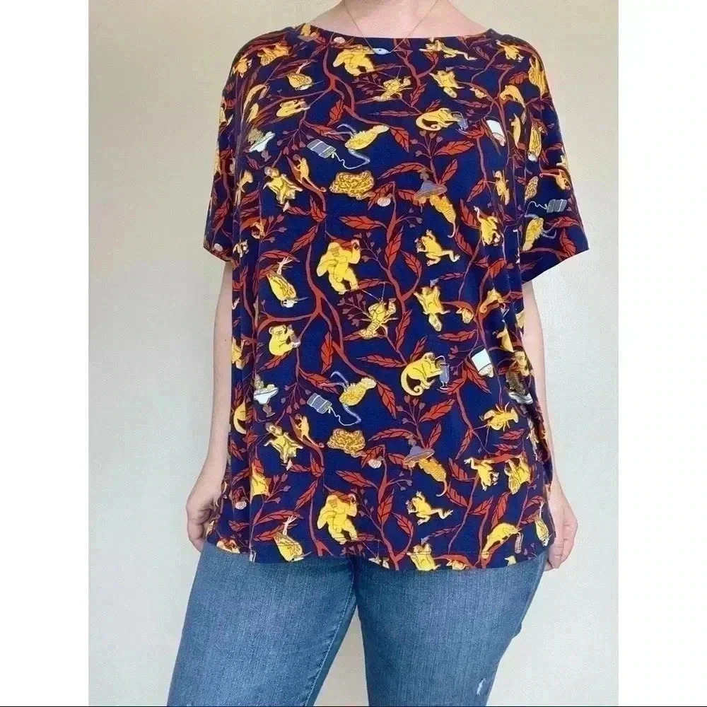 ModCloth Animal Print Top